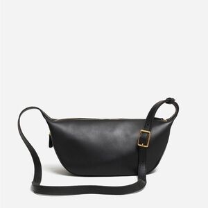 Madewell Sling Black Crossbody Bag with Adjustable Strap